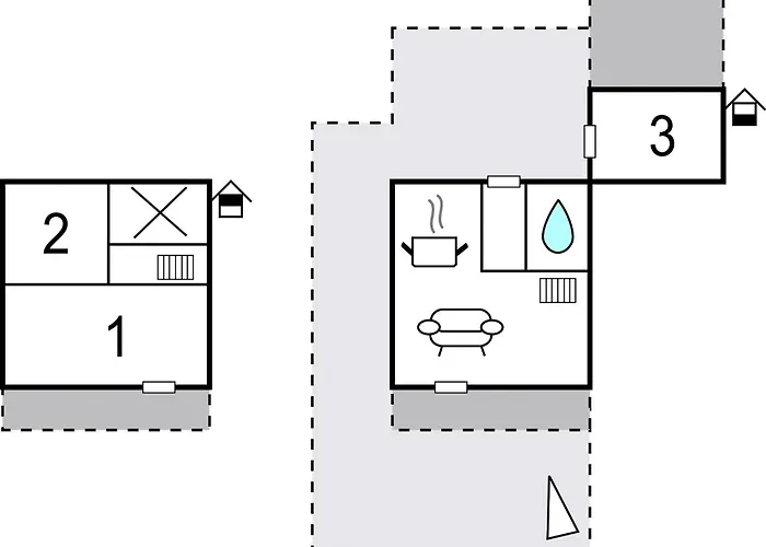 Three-bedroom In Feriehus